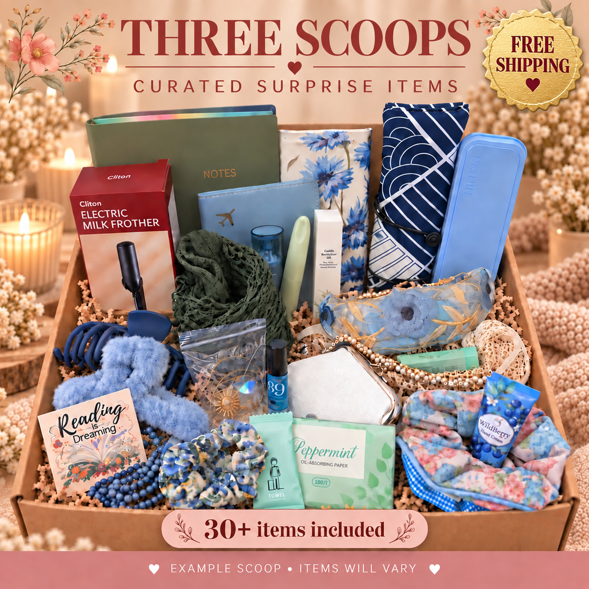 3 Shea Scoops