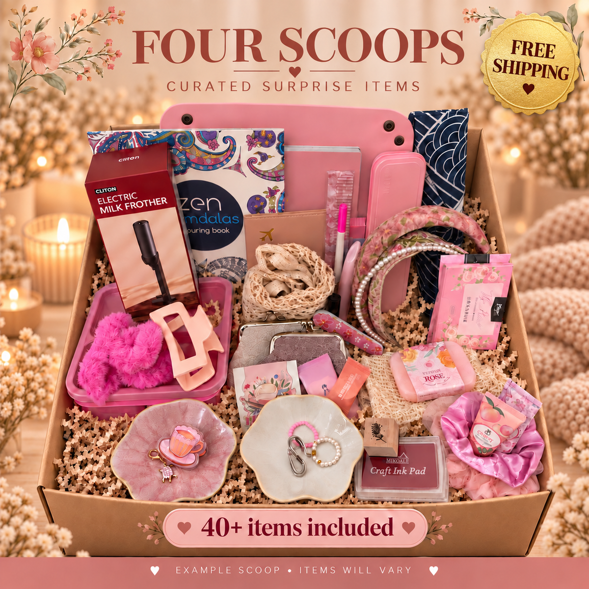 4 Shea Scoops